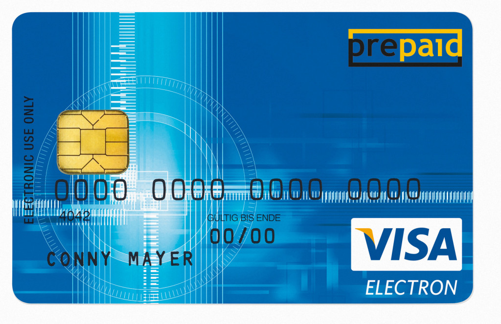 Visa Prepaid Kreditkarte von Card Complate